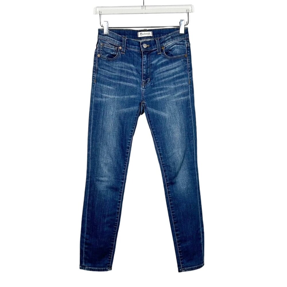 Madewell | 9” High Riser Skinny Skinny Jeans in Atlantic